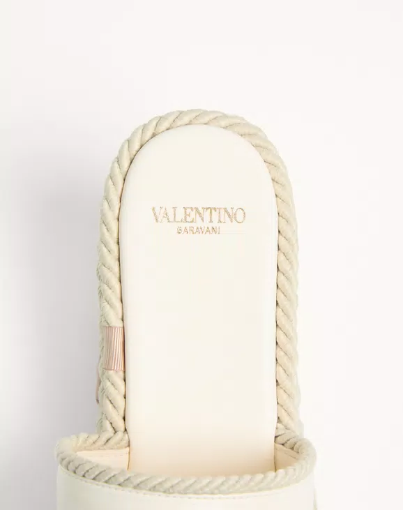 Valentino Vlogo Torchon Wedge Slide In Nappa 100Mm - Image 2